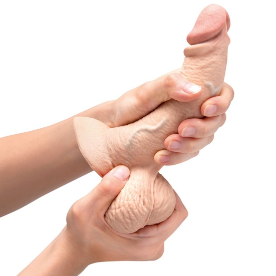 Фаллос b-Vibe Slipskin 6.5&quot; Curved