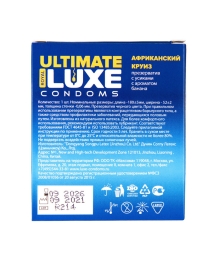 Презерватив LUXE "Африканский круиз"