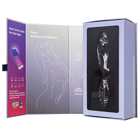 Фаллос из стекла Satisfyer Dazzling Crystal 1