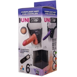 Комплект UNI strap 6&quot; (вибро) - 2 насадки